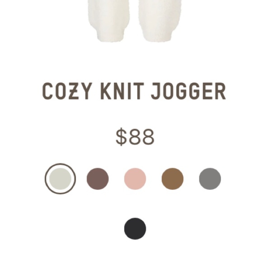 SKIMS original Cozy collection joggers